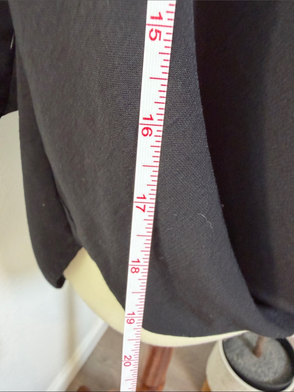 Lush Draped V-Neck Button Front Blouse - Picture 4 of 7